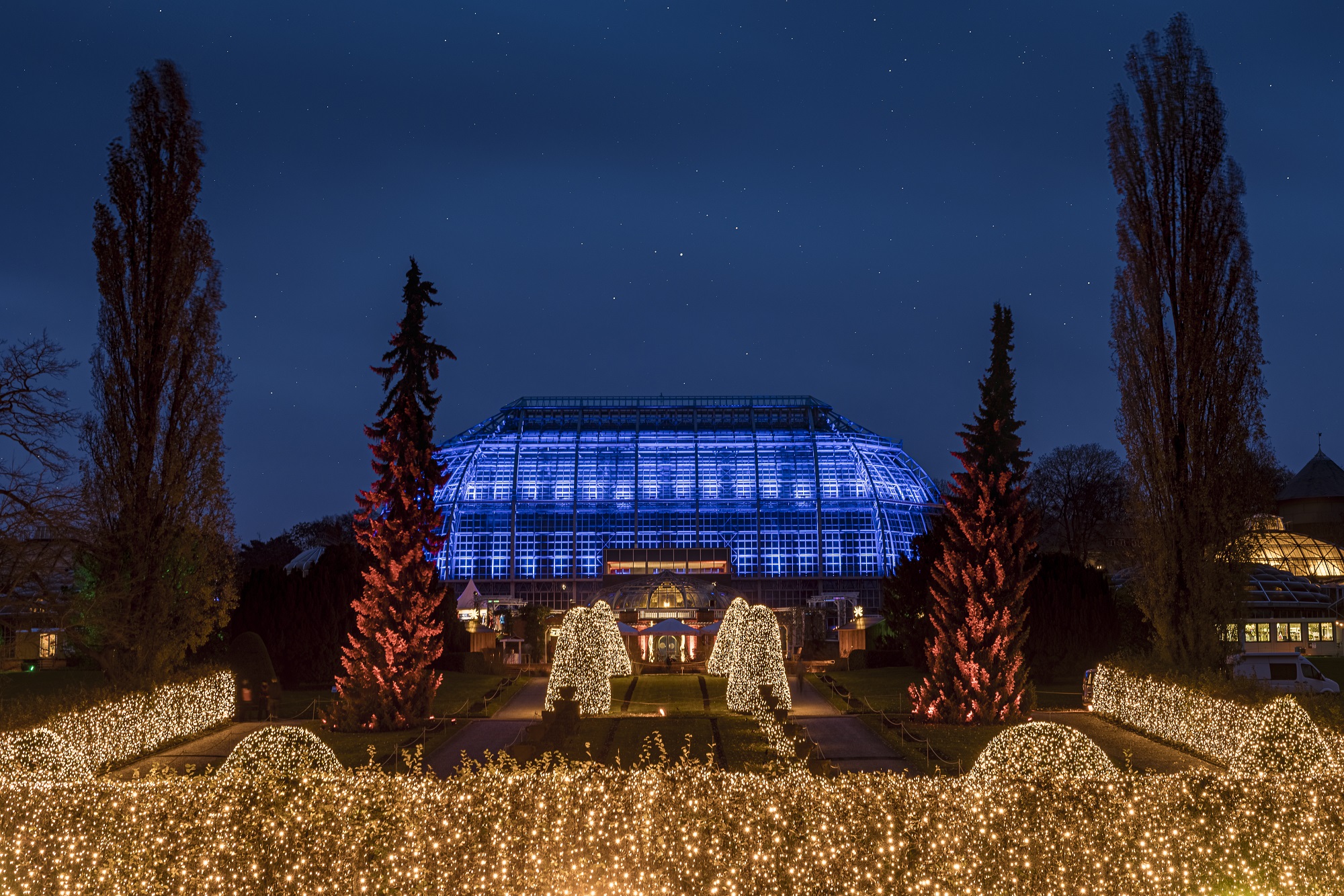 Der Christmas Garden Berlin feiert im November mit einem Lichtermeer