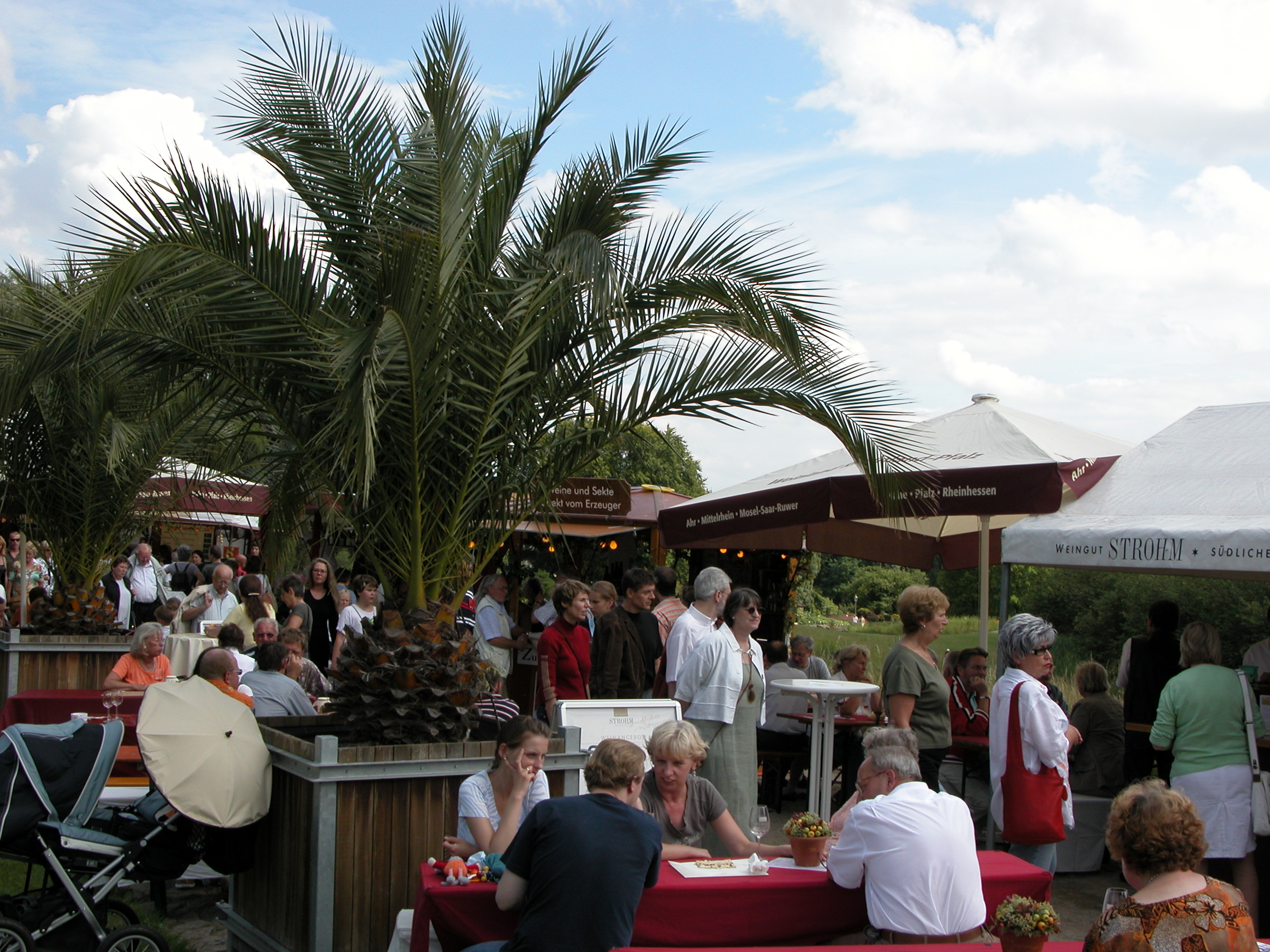 RheinlandPfälzisches Weinfest für Genießer im Botanischen Garten
