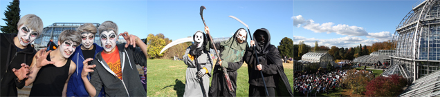 Halloween im Botanischen Garten Berlin