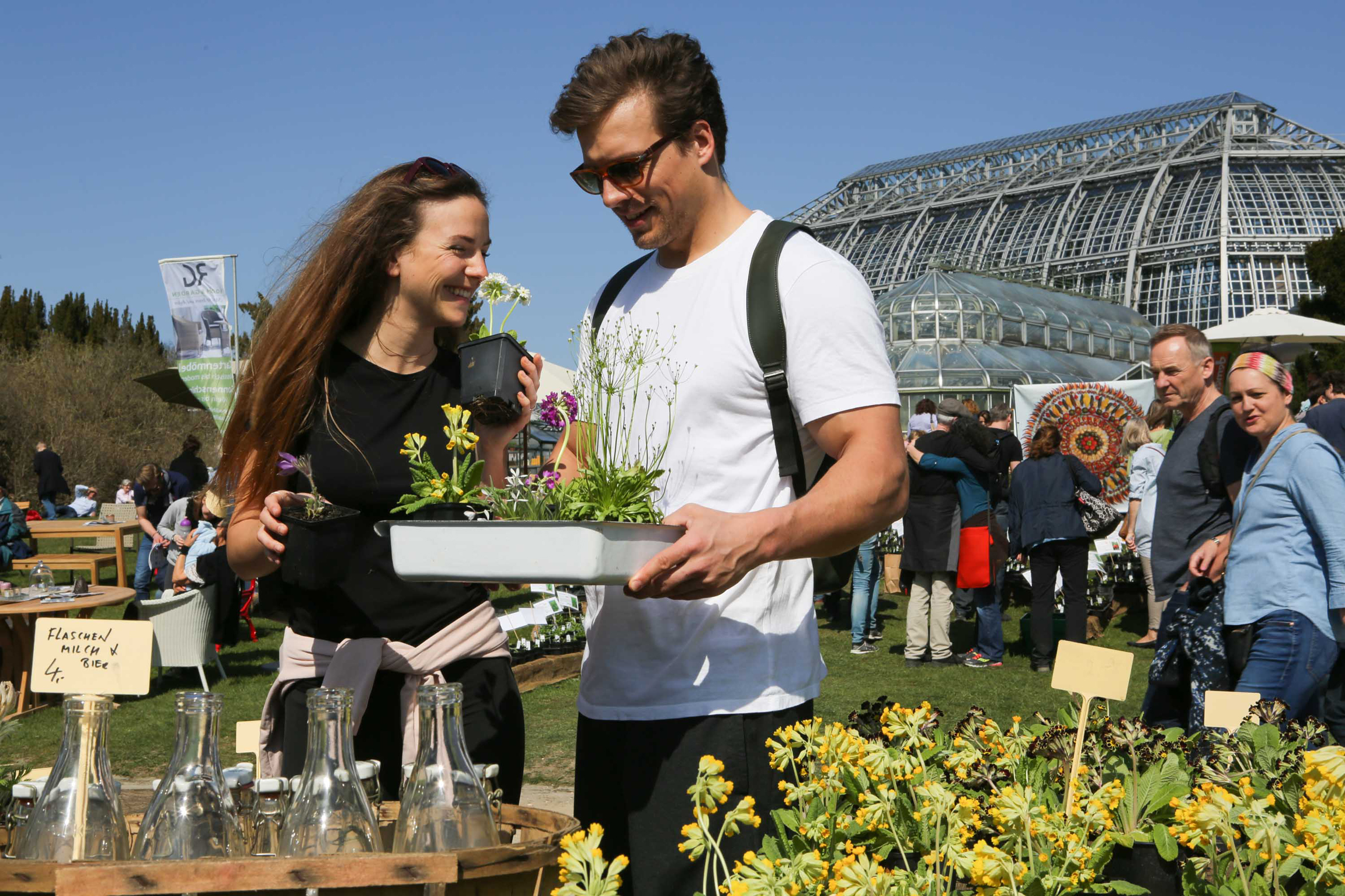 Zurück im Botanischen Garten Berlin Der Berliner Staudenmarkt am 5