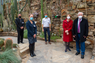Bundespräsident Frank-Walter Steinmeier besucht Botanischen Garten Berlin
